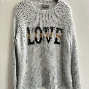 wooden ships Camo LOVE Sweater OS